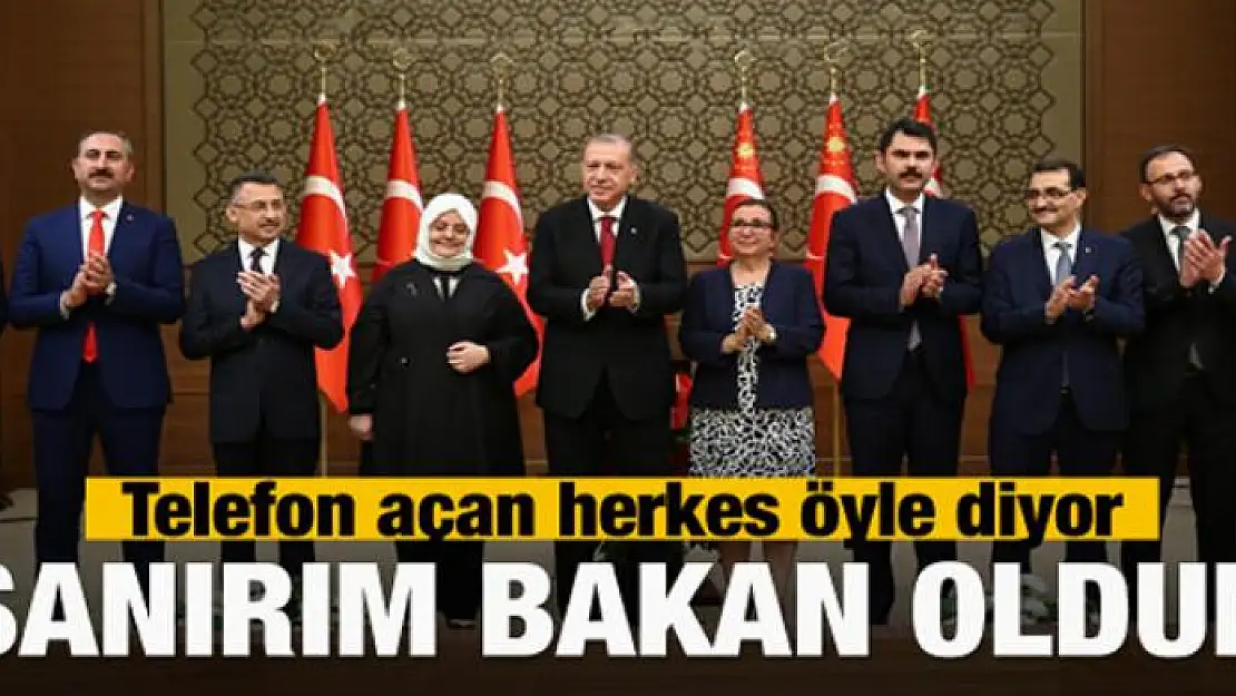 Pekcan: Sanırım Bakan oldum, herkes öyle diyor