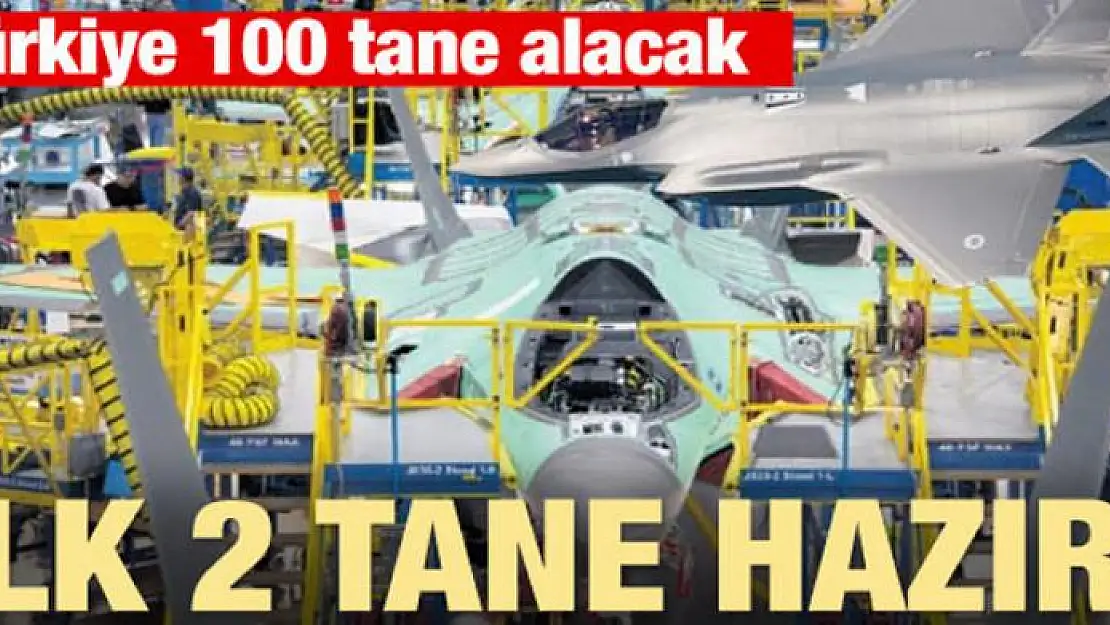 İki F-35 teslime hazır