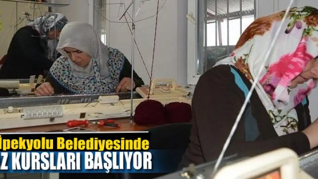 İpekyolu Belediyesinde yaz kursları başlıyor