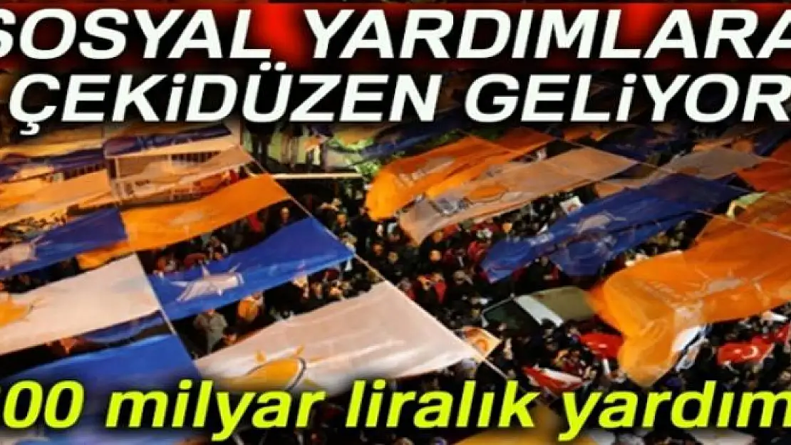 Sosyal yardımlara çeki düzen geliyor