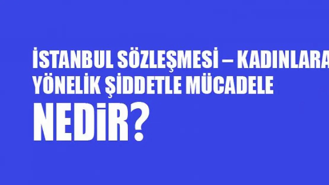 İstanbul sözleşmesi – kadınlara yönelik şiddetle mücadele nedir?