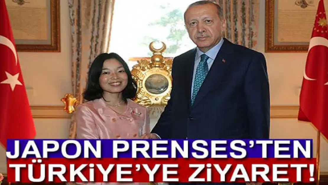 Cumhurbaşkanı Erdoğan Japonya Prensesi ile görüştü