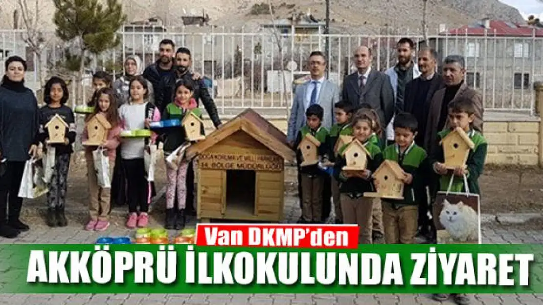 Van DKMP'den Akköprü İlkokulunda ziyaret