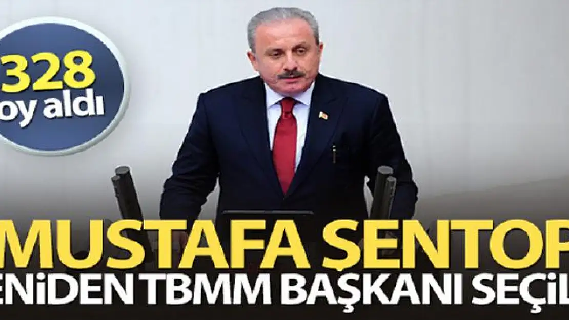 Mustafa Şentop yeniden TBMM Başkanı seçildi