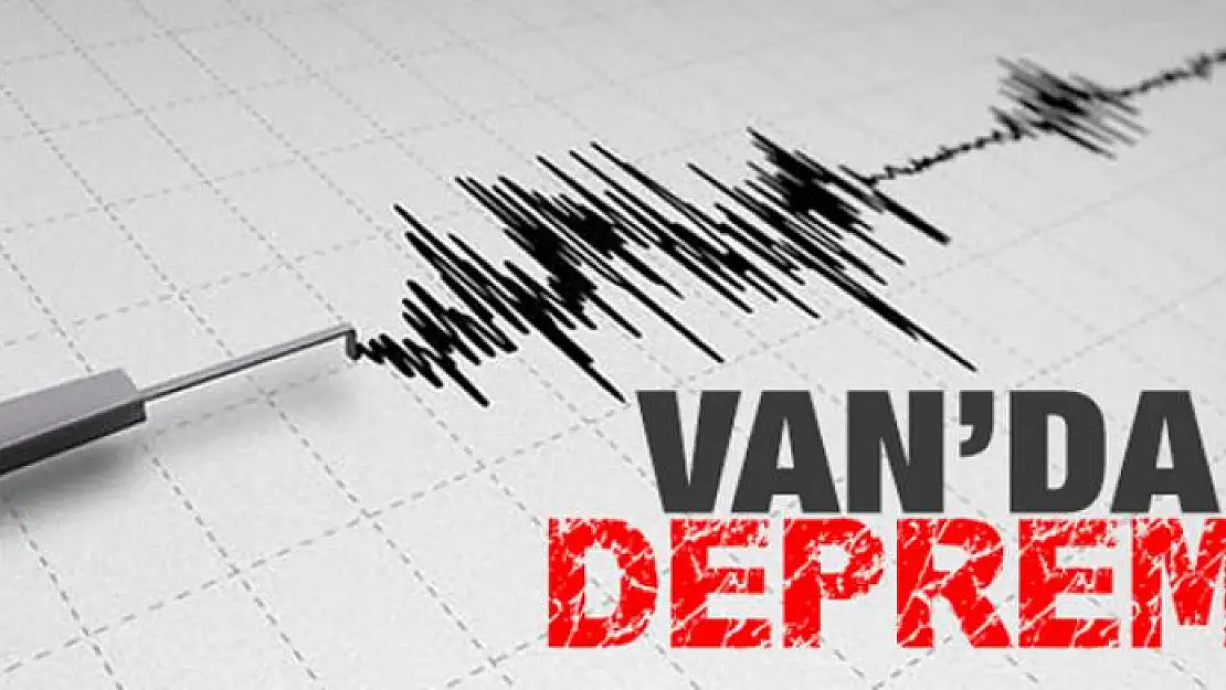 Van'da korkutan deprem 