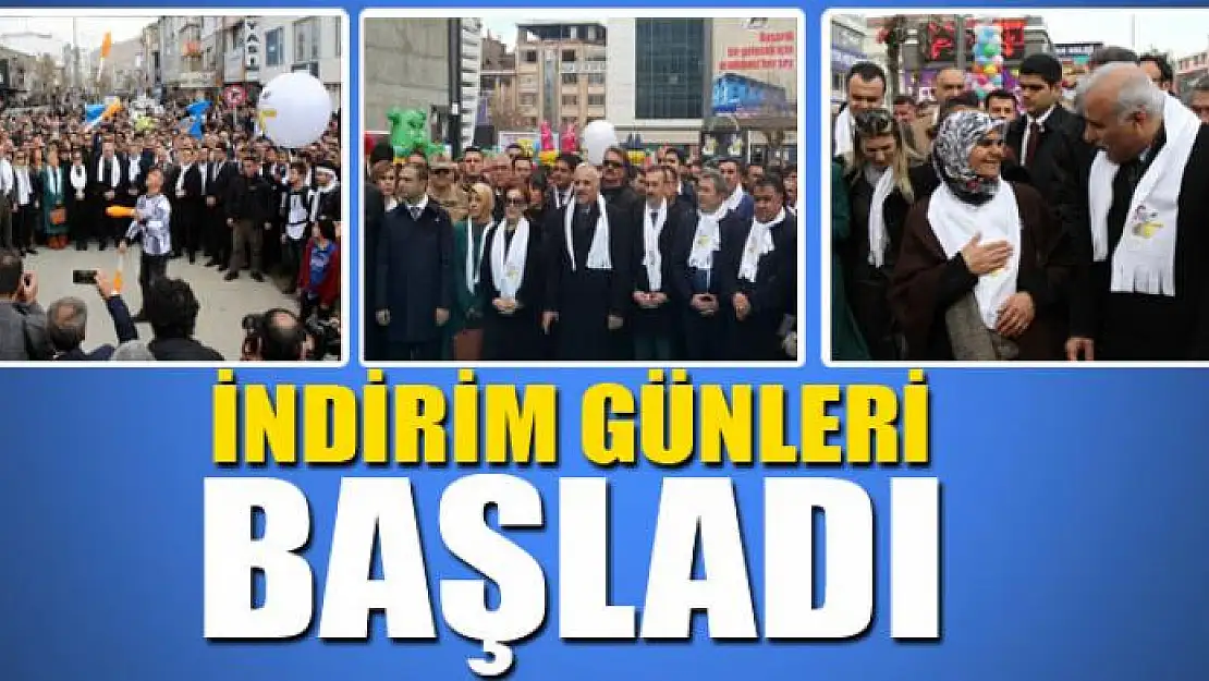 İNDİRİM GÜNLERİ BAŞLADI