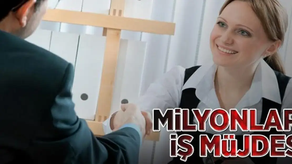 1.5 milyon kişiye iş 