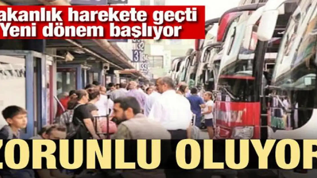 Otobüslerde yeni dönem! Zorunlu oluyor