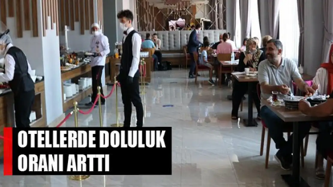 Otellerde doluluk oranı arttı