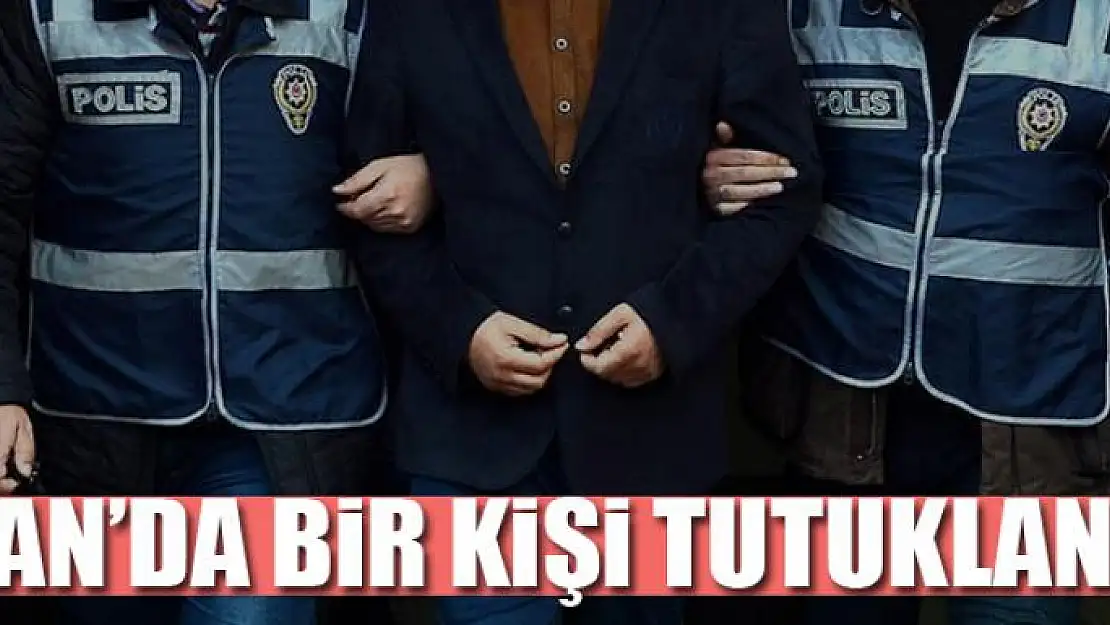 Van'da bir kişi tutuklandı