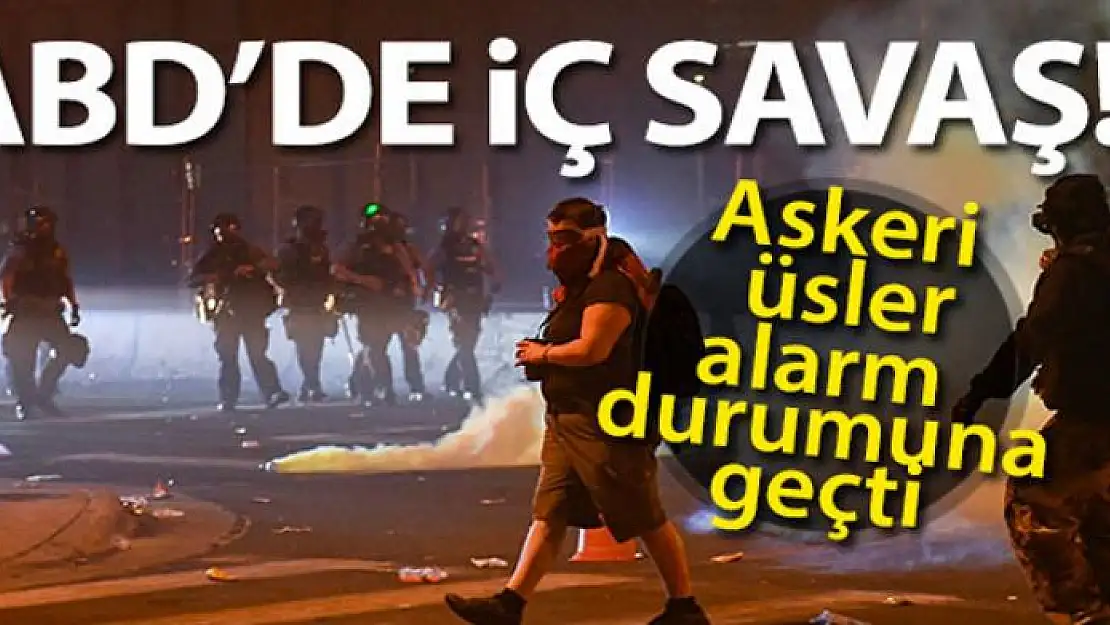 ABD'de devam eden protestolar kontrolden çıktı, 25 kentte sokağa çıkma yasağı ilan edildi