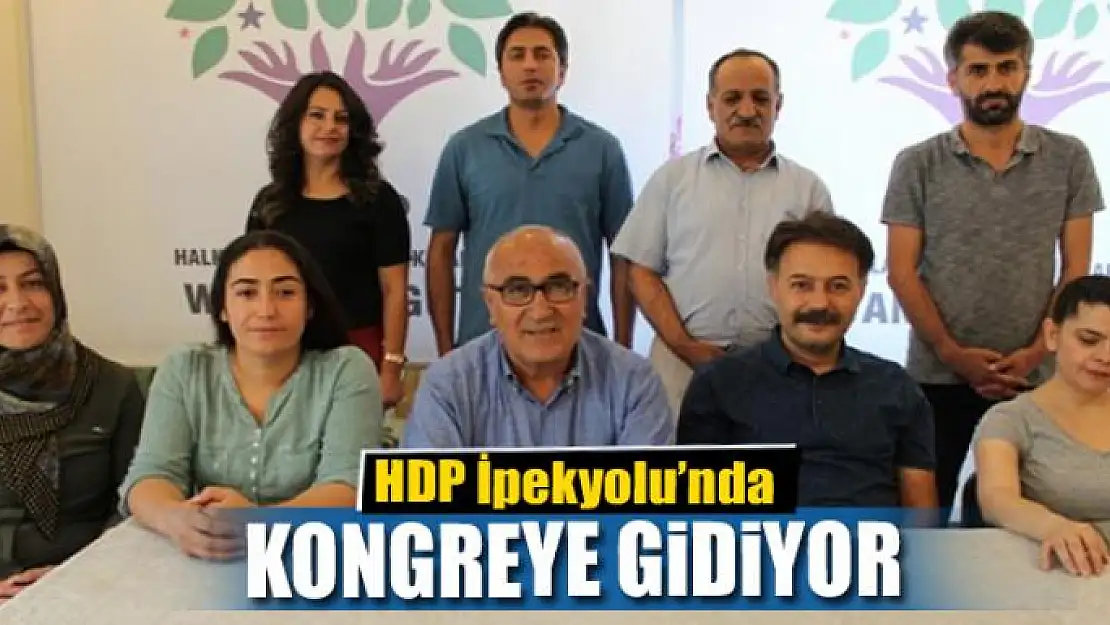 HDP İpekyolu'nda kongreye gidiyor