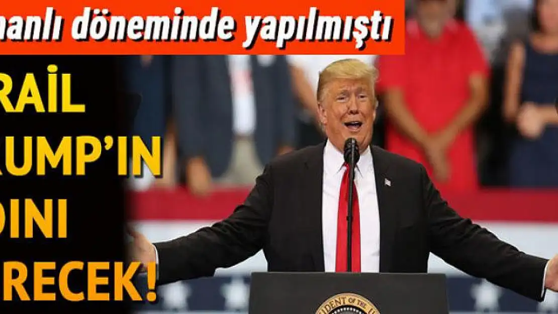 İsrail, Ağlama Duvarı'ndaki istasyona Trump'ın adını verecek