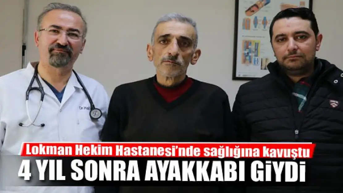 Lokman Hekim Hastanesi'nde sağlığına kavuştu