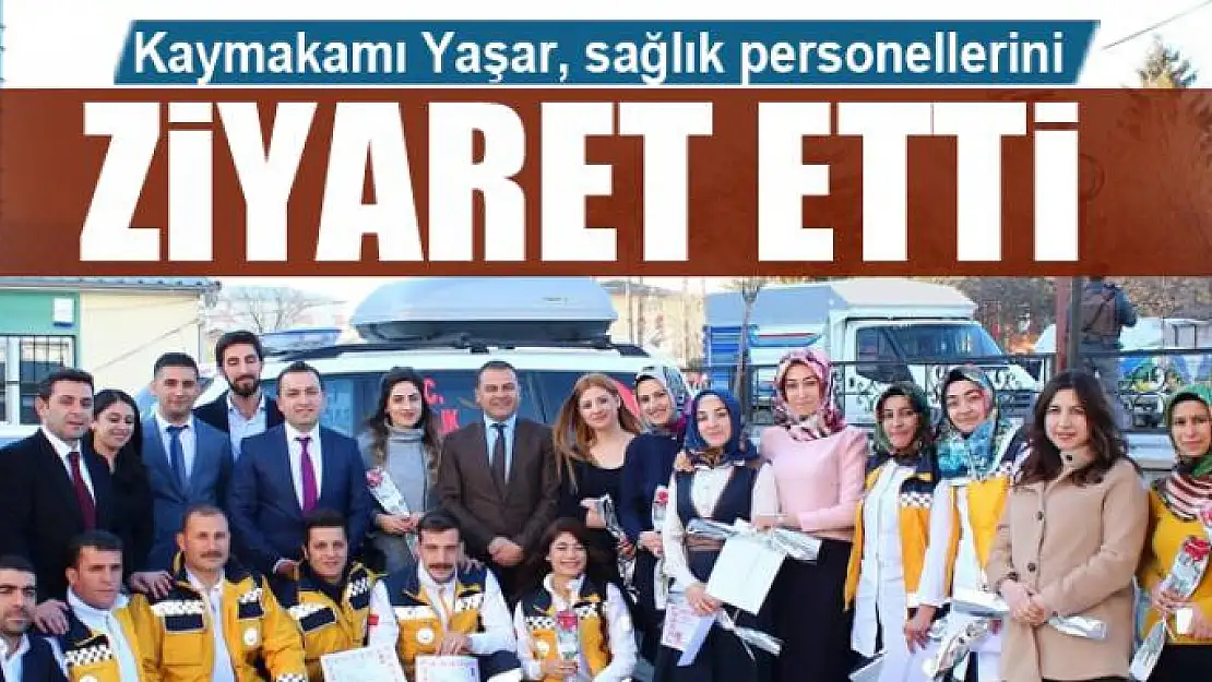 Yaşar, Acil Tıp Teknisyenlerinin gününü kutladı