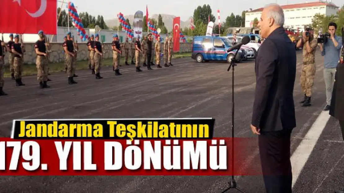 Jandarma Teşkilatının 179. yıl dönümü