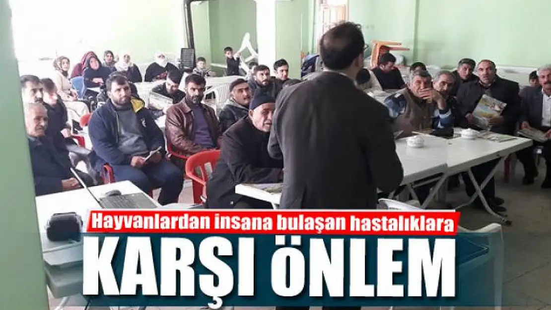 Hayvanlardan insana bulaşan hastalıklara karşı önlem