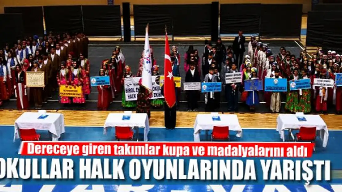 OKULLAR HALK OYUNLARINDA YARIŞTI