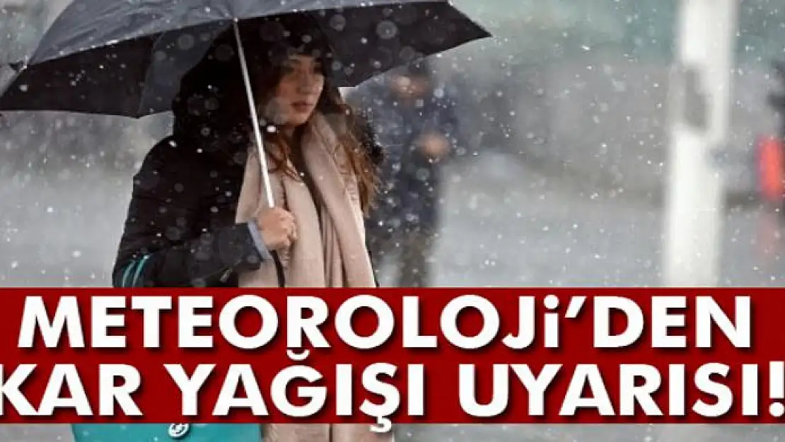 İç ve doğu kesimlerde kar yağışı bekleniyor