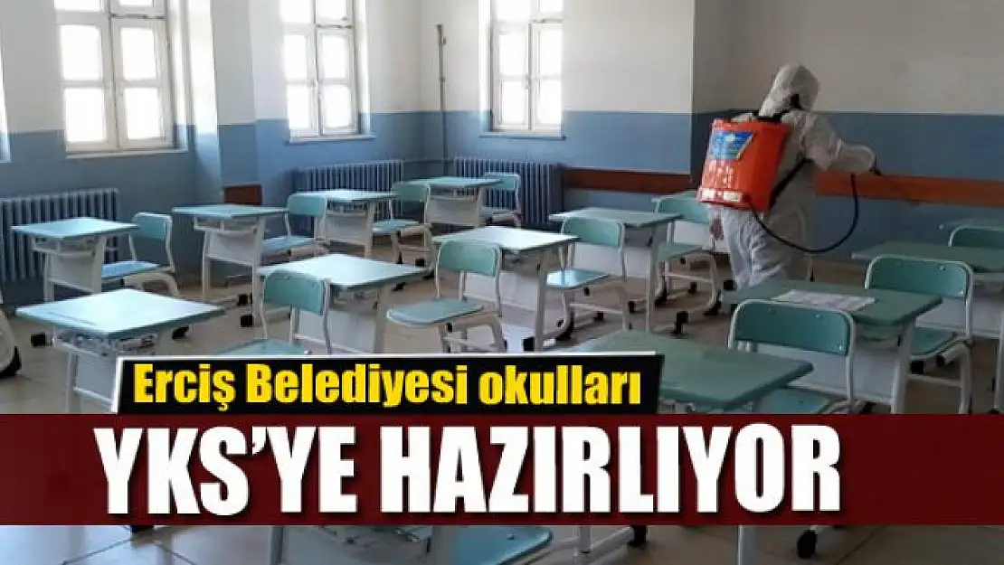 Erciş Belediyesi okulları YKS'ye hazırlıyor