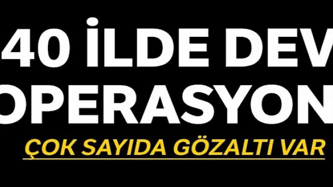 FETÖ'nün TSK yapılanmasına 40 ilde operasyon: 41 gözaltı