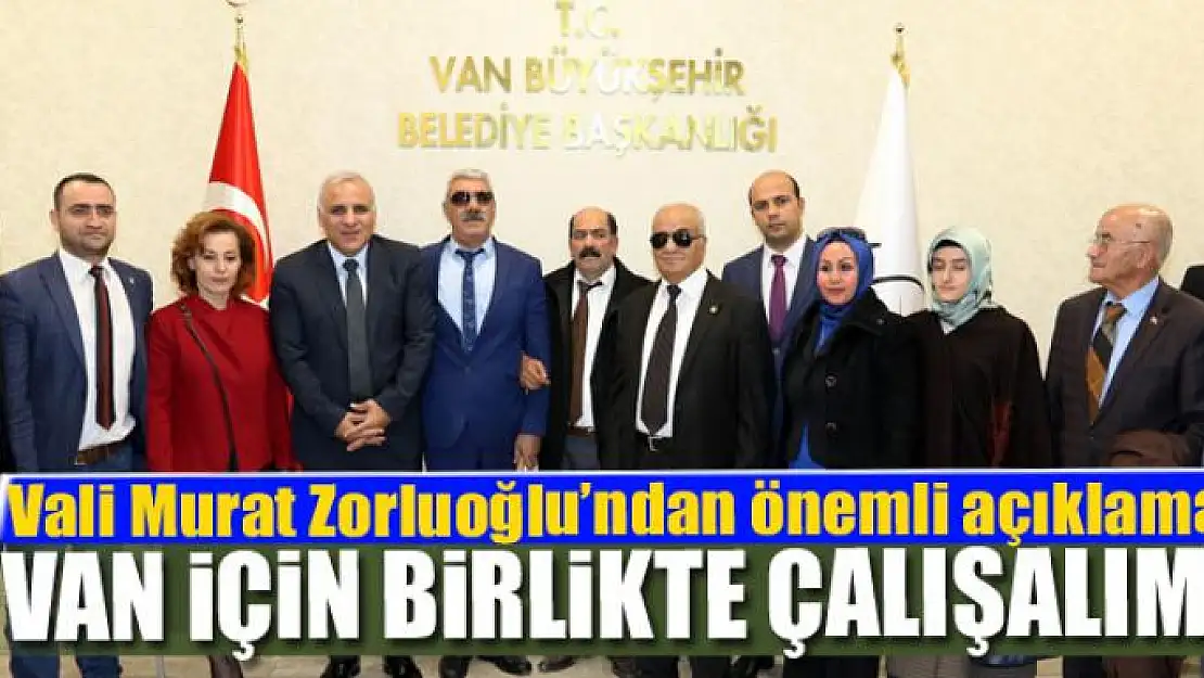 Vali Zorluoğlu: 'Engelsiz Van için birlikte çalışalım' 