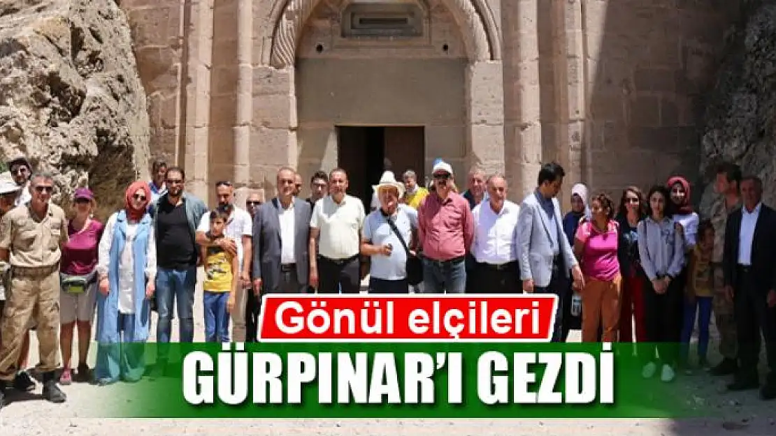 Gönül elçileri Gürpınar'ı gezdi