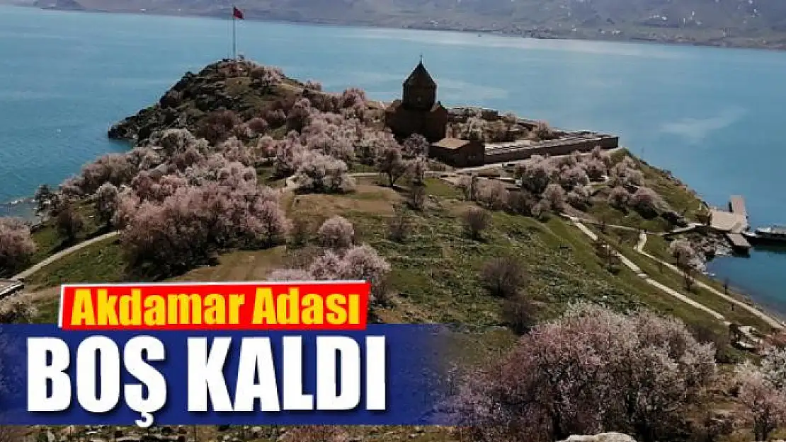 Akdamar Adası boş kaldı