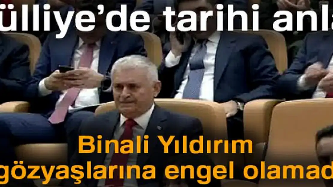 Başkan Erdoğan'dan Yıldırım'a şeref madalyası!