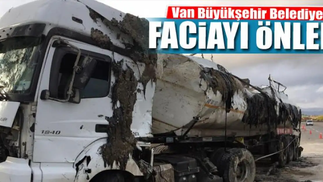 BÜYÜKŞEHİR FACİAYI ÖNLEDİ