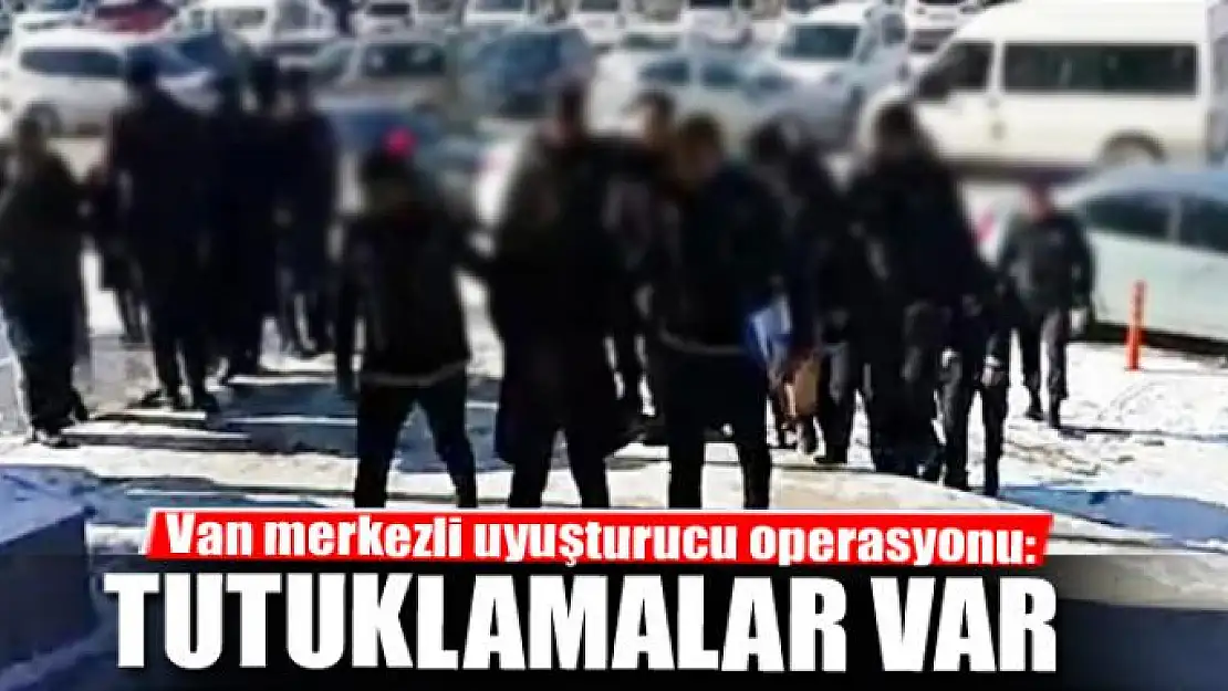 Van merkezli uyuşturucu operasyonu: 6 tutuklama 