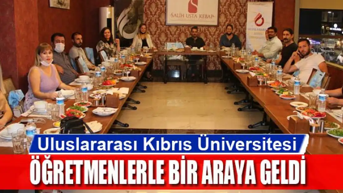 Uluslararası Kıbrıs Üniversitesi, rehber öğretmenlerle bir araya geldi