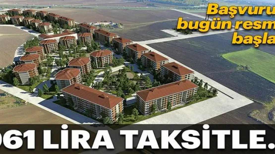 TOKİ'nin Silivri konutlarına başvurular başladı