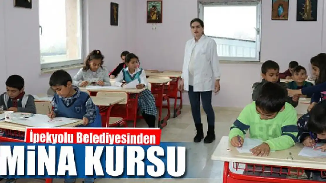 İpekyolu Belediyesinden 'Mina' kursu