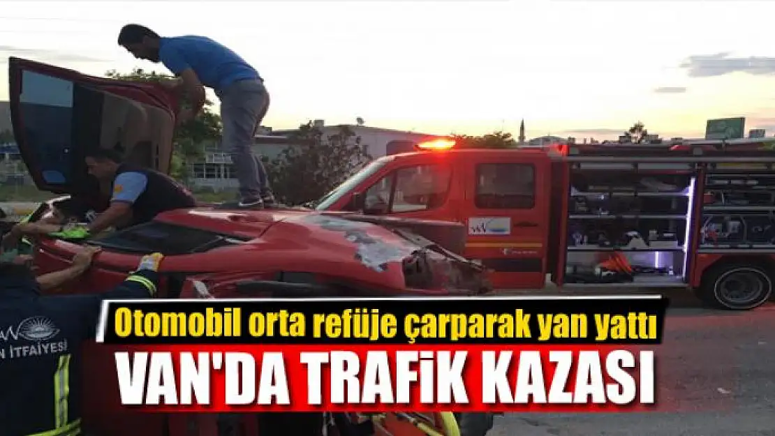 Van'da trafik kazası