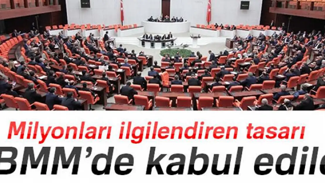 İcra ve İflas Kanunu Tasarısı TBMM'de kabul edildi