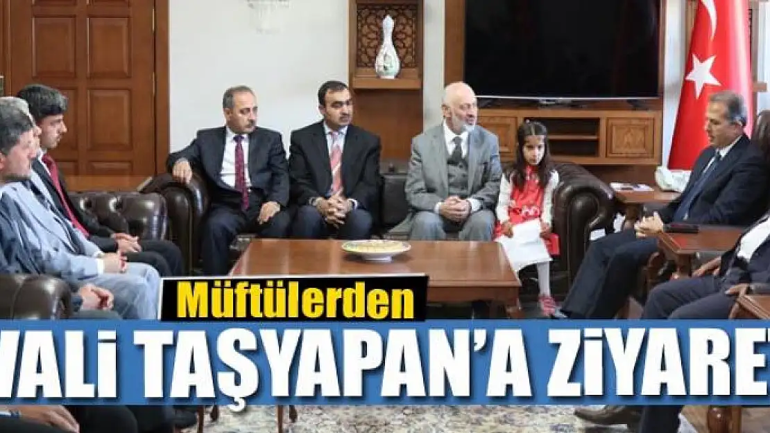 Müftülerden Vali Taşyapan'a ziyaret