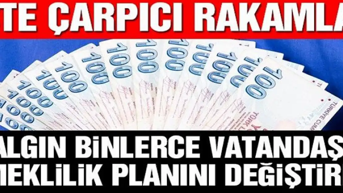 Salgın emeklilik planlarını erteletti, BES'te katılımcı sayısı düştü