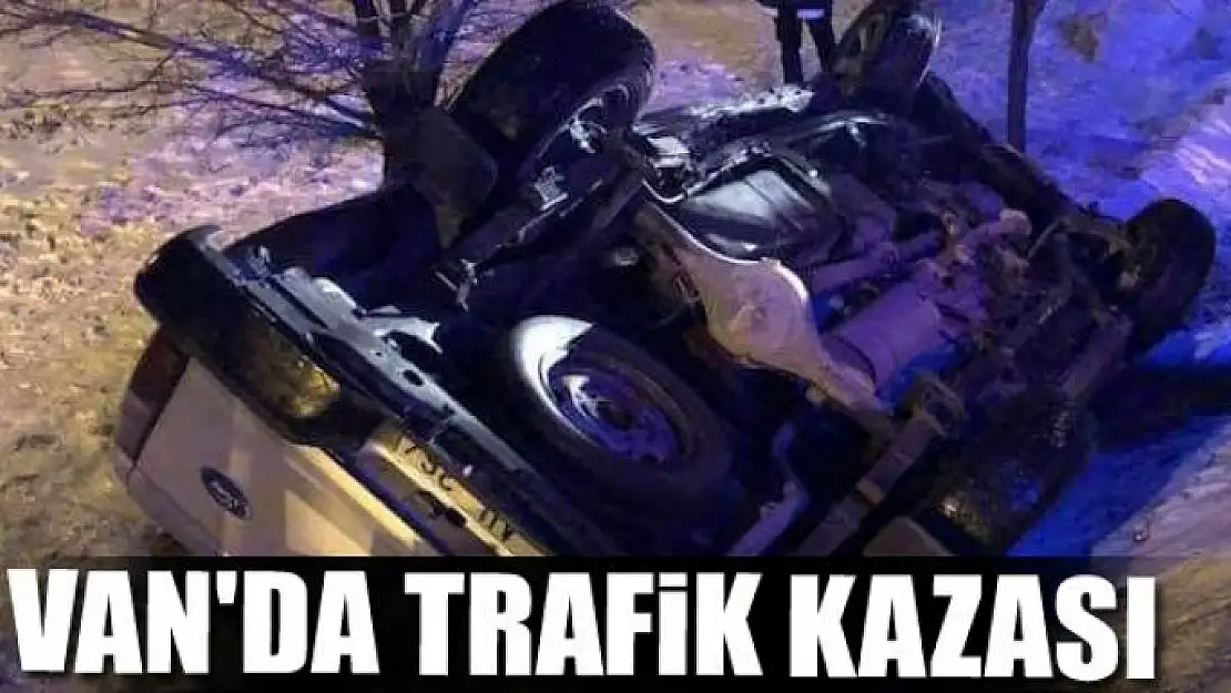 Van'da trafik kazası 1 yaralı