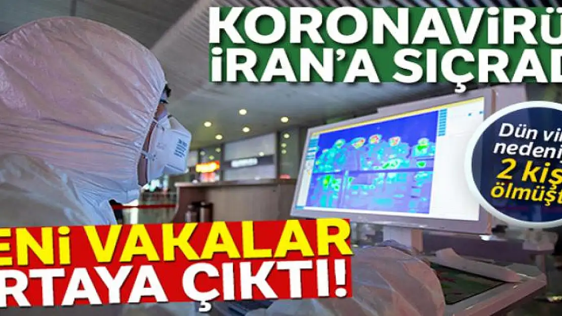 İran'da 2 kişi koronavirüsü şüphesiyle karantinaya alındı