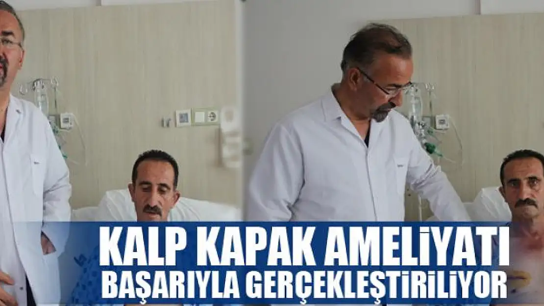 Lokman Hekim'de göğüs kemiği kesilmeden kalp kapak ameliyatı başarıyla gerçekleştiriliyor