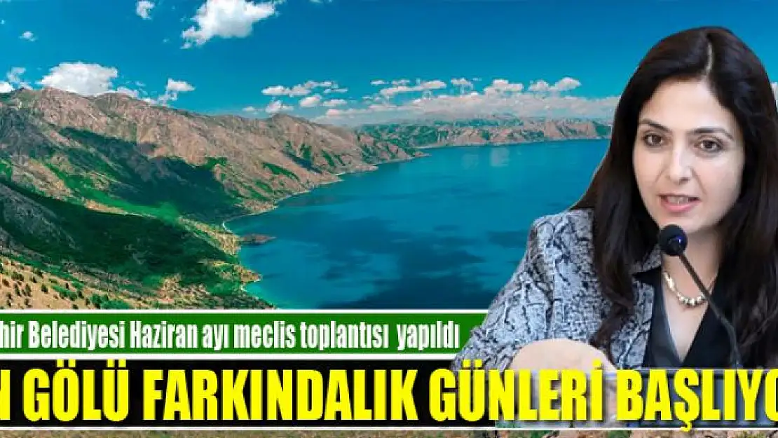 VAN GÖLÜ FARKINDALIK GÜNLERİ BAŞLIYOR