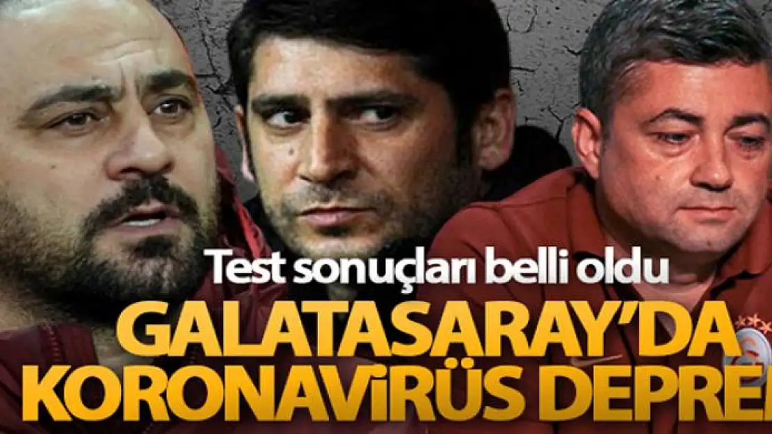 Ümit Davala, Hasan Şaş ve Levent Şahin'in korona virüs testleri negatif çıktı