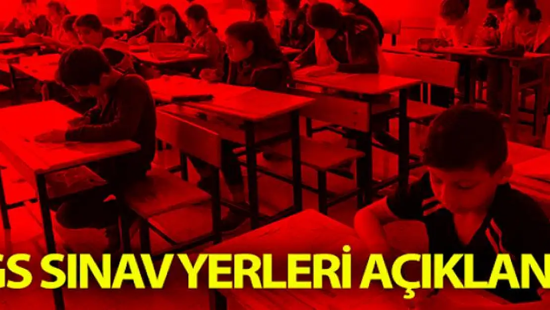 LGS sınav yerleri açıklandı