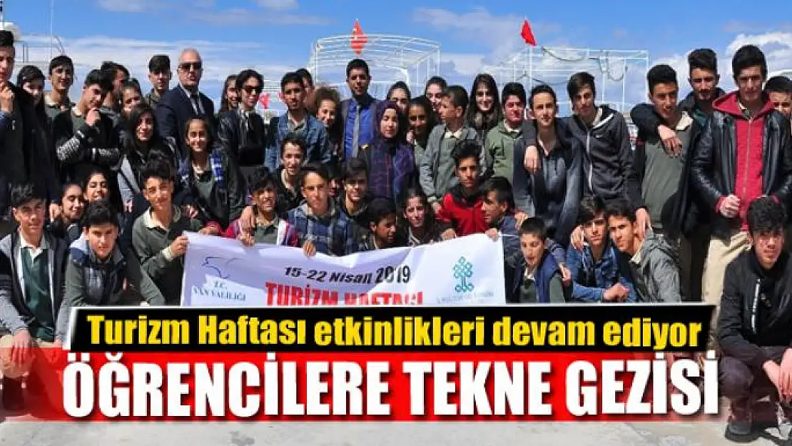 ÖĞRENCİLERE TEKNE GEZİSİ