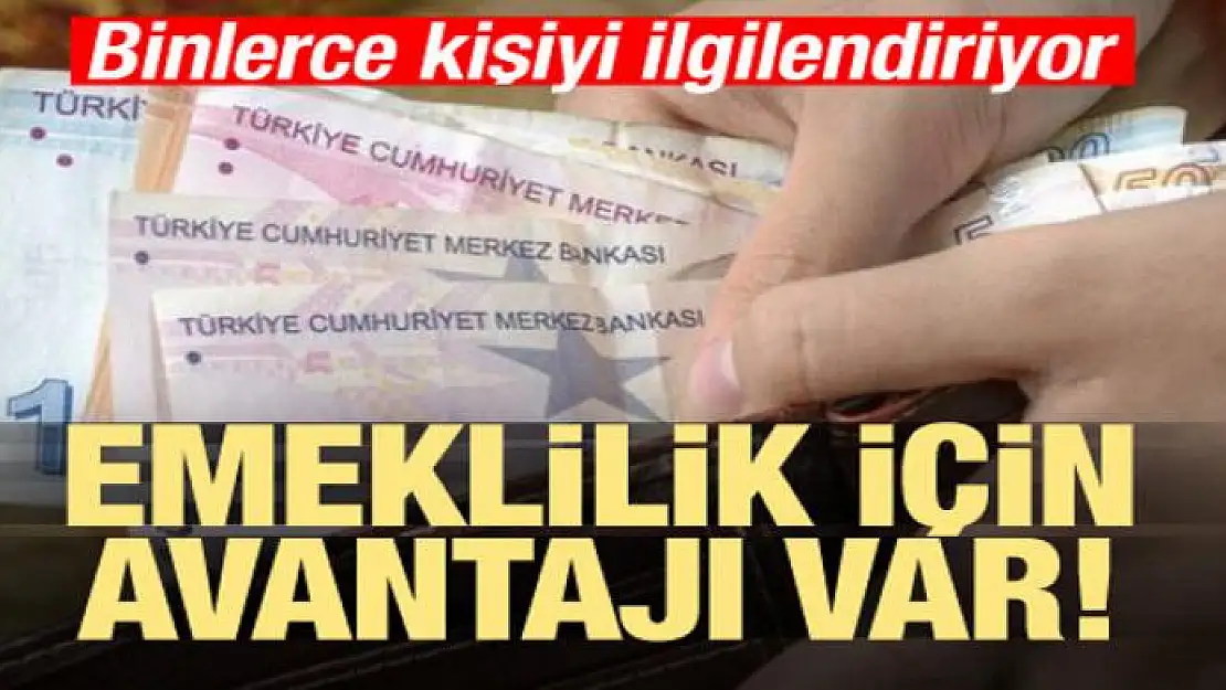 Binlerce kişiyi ilgilendiriyor! Emekliliğe etkisi var