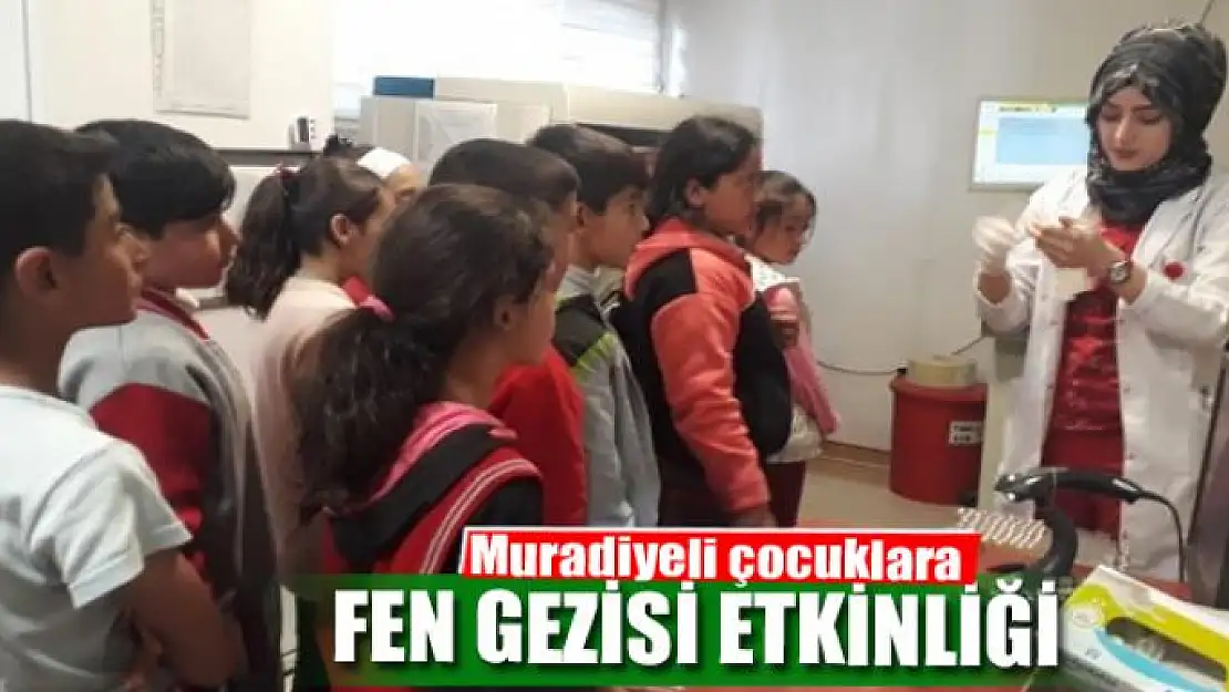 Muradiyeli çocuklara 'fen gezisi' etkinliği