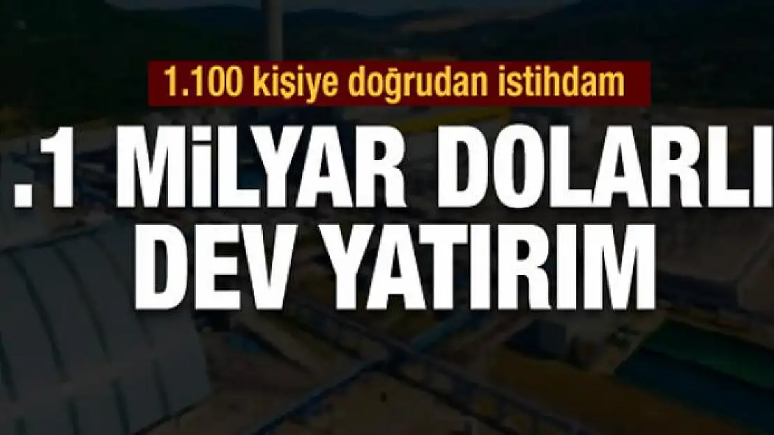 Yerli linyite 1,1 milyar dolar yatırım