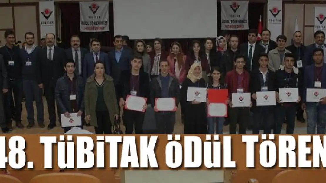 48. TÜBİTAK Ödül Töreni