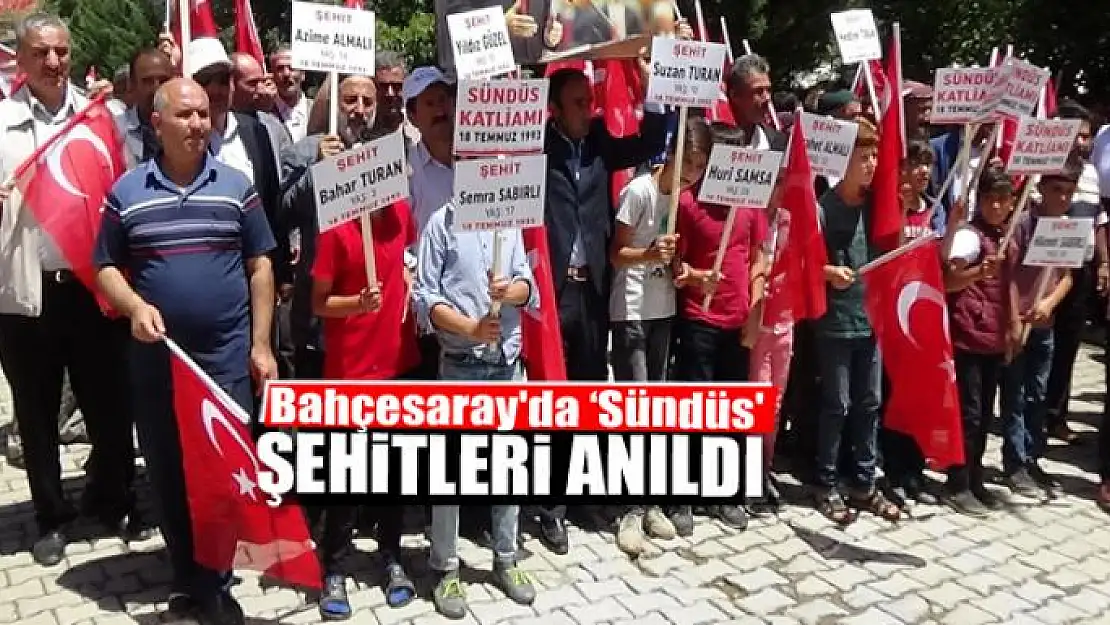 Bahçesaray'da 'Sündüs' şehitleri anıldı